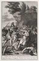 KG 12209
          <br/>
          De Slachting van Filistijnen door Jonathan.
          <br/>
          <em>Pool, Matthijs (1676-1740)</em>